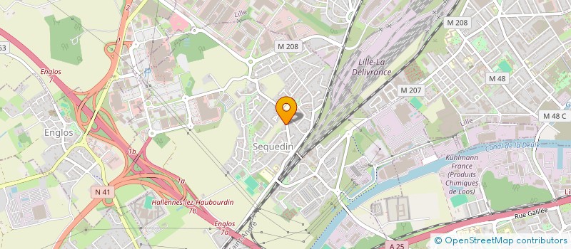 localisation de l'entreprise JB2007  SEQUEDIN