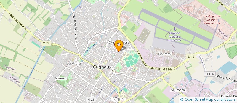 localisation de l'entreprise JB2C à VILLENEUVE TOLOSANE