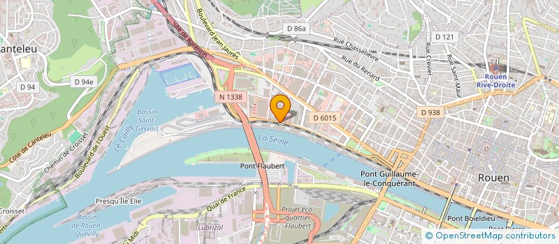 localisation de l'entreprise JB2F à ROUEN