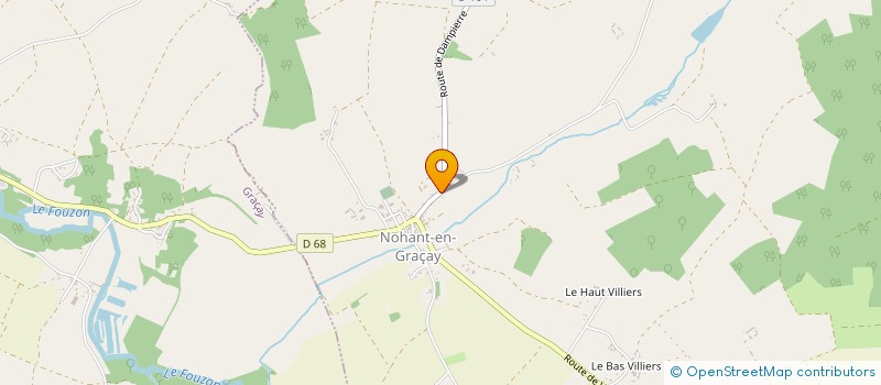 localisation de l'entreprise JB2MC  NOHANT-EN-GRACAY