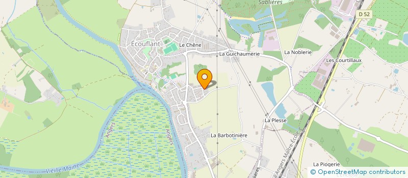 localisation de l'entreprise JB2ML  ECOUFLANT