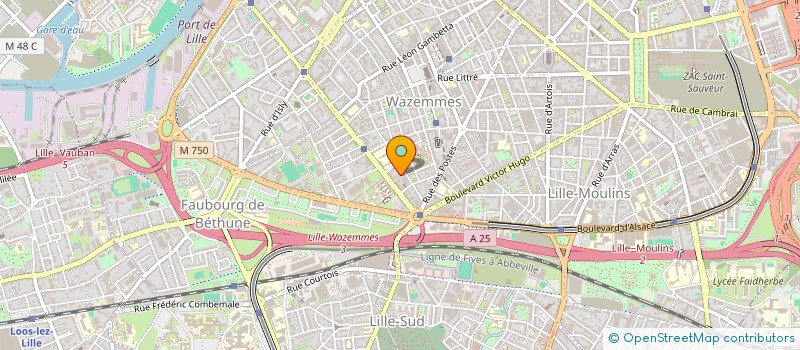 localisation de l'entreprise JB2S à LILLE