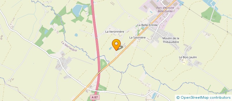 localisation de l'entreprise JB3D ENVIRONNEMENT  ESSARTS-EN-BOCAGE