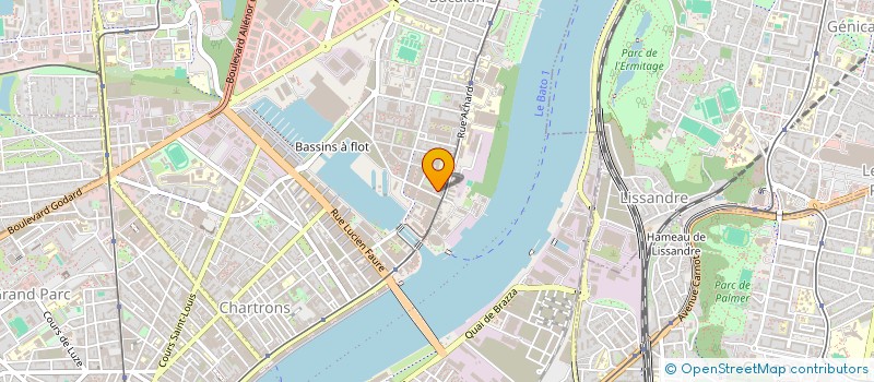 localisation de l'entreprise JB5 CINE  BORDEAUX