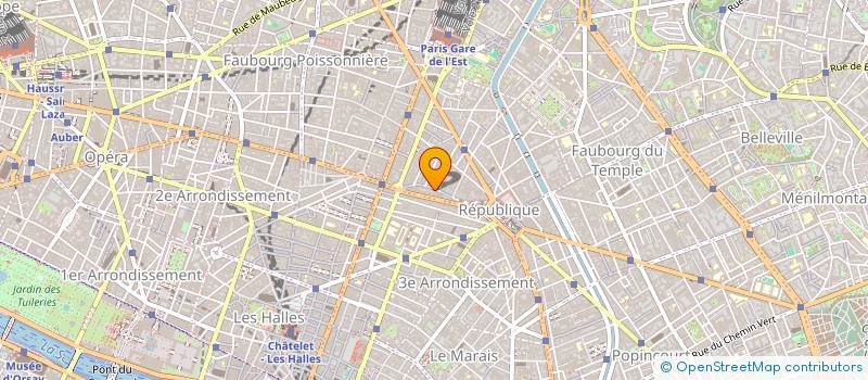 localisation de l'entreprise JBA  PARIS