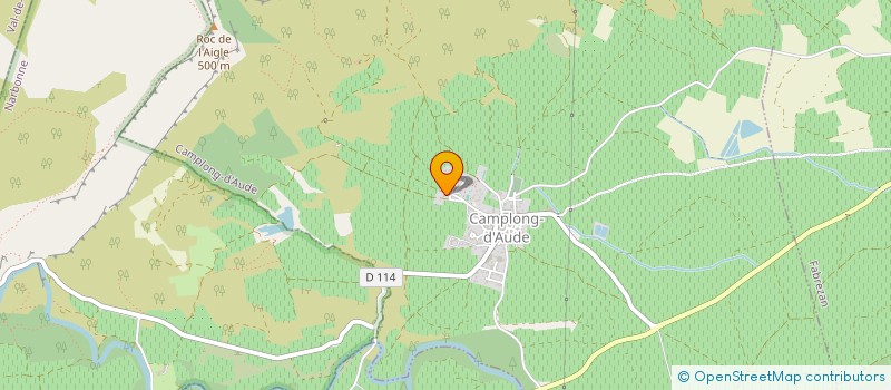 localisation de l'entreprise JBA AGRI  CAMPLONG-D'AUDE