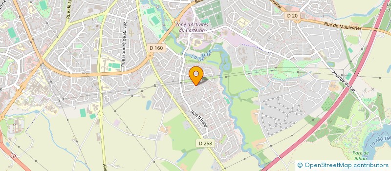 localisation de l'entreprise JBA INVEST à CHOLET