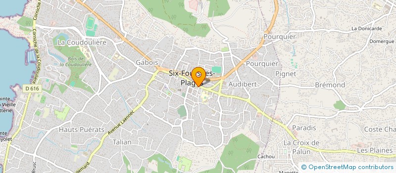 localisation de l'entreprise JBAJ à SIX-FOURS-LES-PLAGES