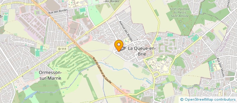 localisation de l'entreprise JBAL à LA QUEUE-EN-BRIE