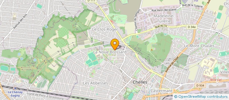 localisation de l'entreprise JBALI HOLDING  CHELLES