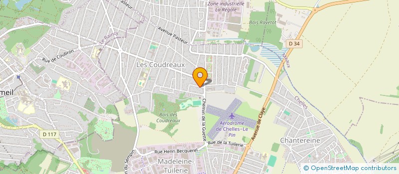 localisation de l'entreprise JBALI TRAITEUR  CHELLES