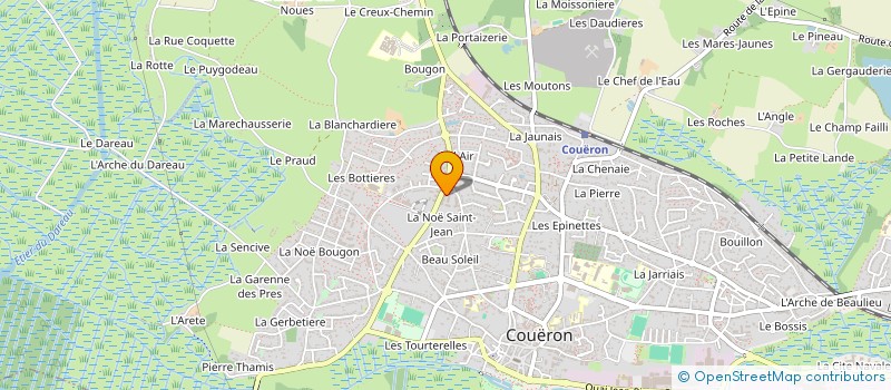 localisation de l'entreprise JBAOP à COUERON
