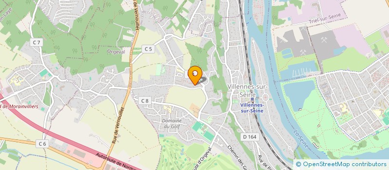 localisation de l'entreprise JBAS  VILLENNES-SUR-SEINE