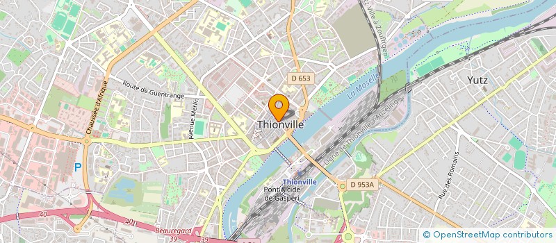 localisation de l'entreprise JBAS  THIONVILLE