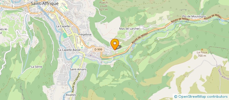 localisation de l'entreprise JBAT12  SAINT-AFFRIQUE