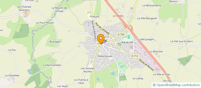 localisation de l'entreprise JBAVET à BROONS