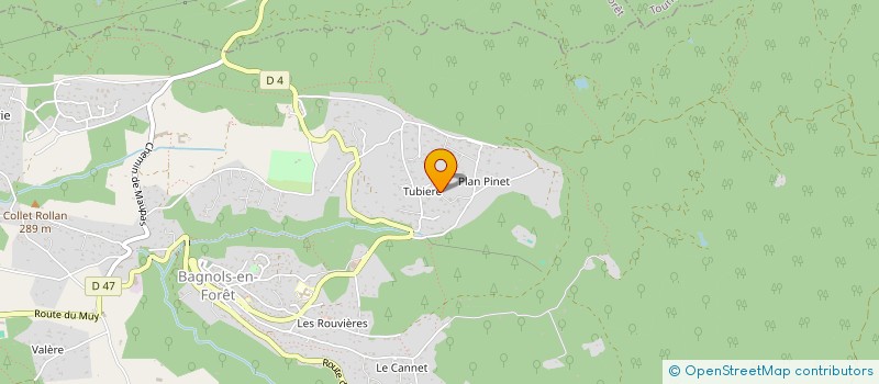 localisation de l'entreprise JBB à FREJUS