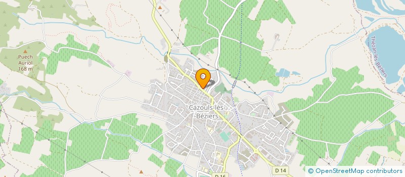 localisation de l'entreprise JBB CONSTRUCTION  CAZOULS-LES-BEZIERS