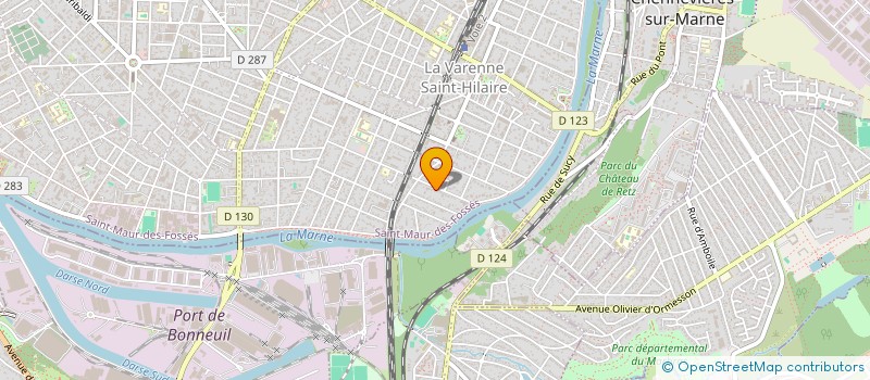 localisation de l'entreprise JBBJ à SAINT-MAUR-DES-FOSSES