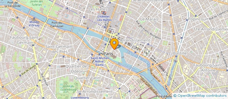 localisation de l'entreprise JBBL ARCHITECTURE  PARIS