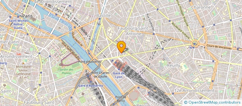 localisation de l'entreprise JBC à PARIS