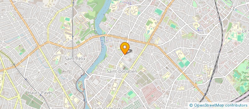 localisation de l'entreprise JBC à NANTES