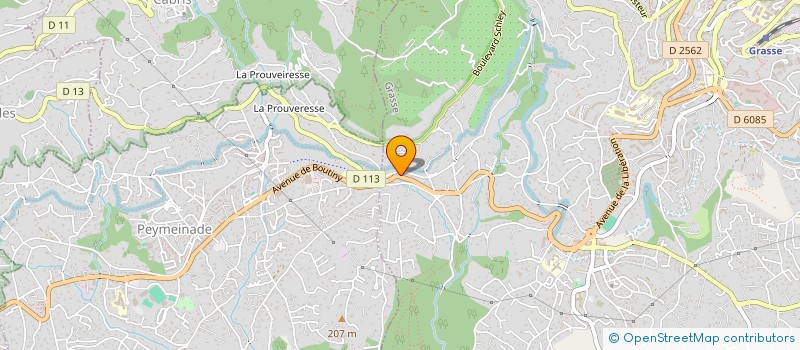 localisation de l'entreprise JBC  GRASSE