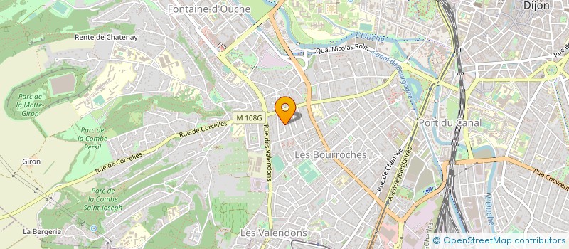 localisation de l'entreprise JBC BATIMENT à DIJON