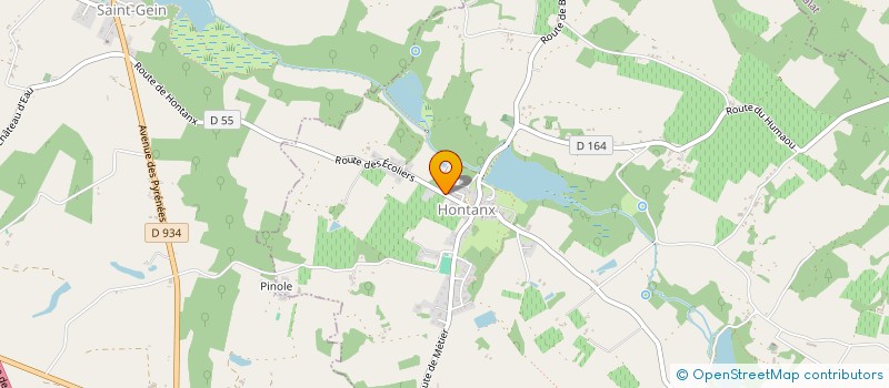 localisation de l'entreprise JBC-BOIS  HONTANX