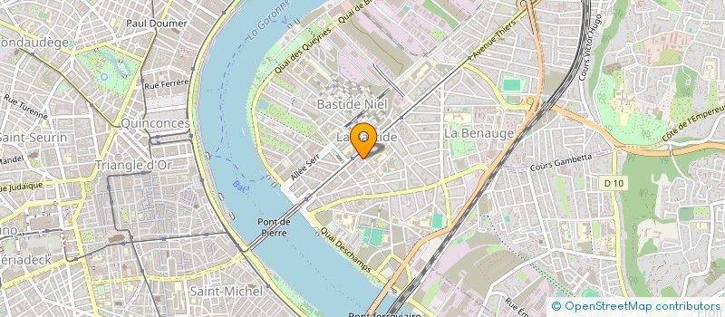 localisation de l'entreprise JBC CONSEIL  BORDEAUX