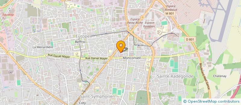 localisation de l'entreprise JBC CONSEILS à TOURS