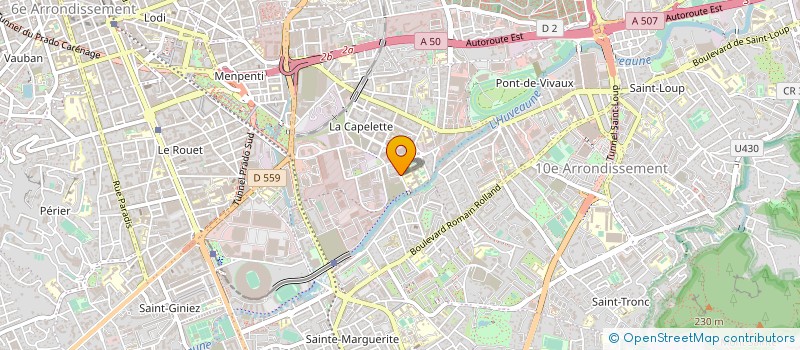 localisation de l'entreprise JBC ENTREPRISE à MARSEILLE