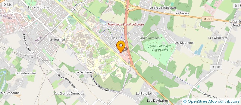 localisation de l'entreprise JBC13 à POITIERS