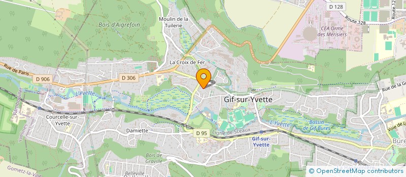 localisation de l'entreprise JBCA à GIF-SUR-YVETTE