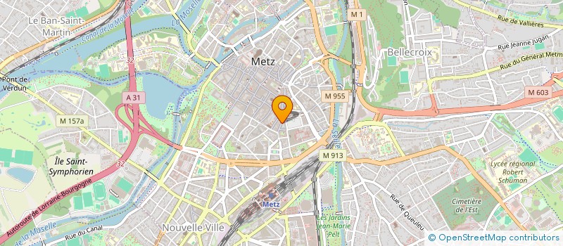 localisation de l'entreprise JBCED  METZ