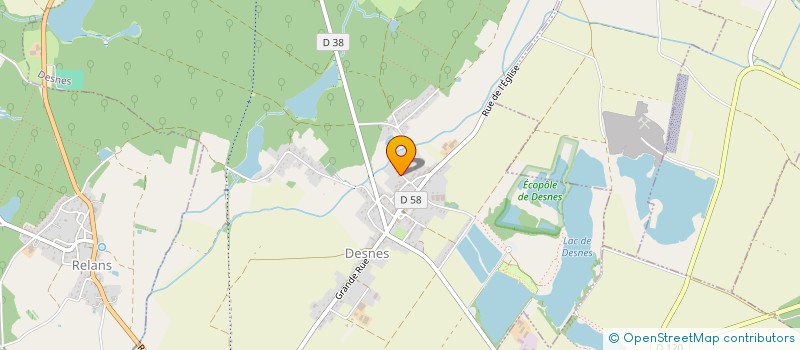 localisation de l'entreprise JBCH  DESNES