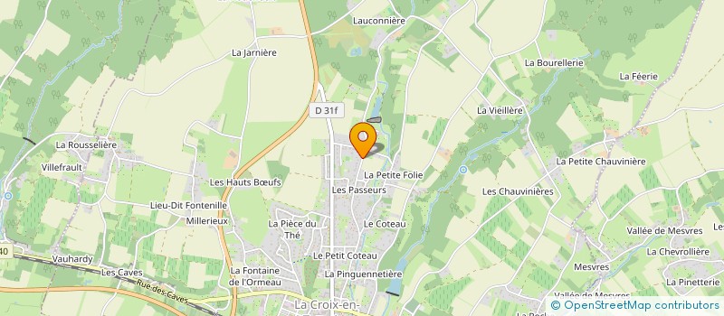 localisation de l'entreprise JBCM  LA CROIX-EN-TOURAINE