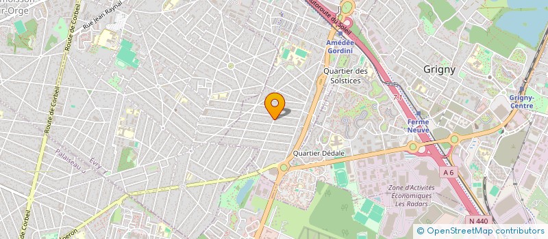 localisation de l'entreprise JBCONCEPT à VIRY-CHATILLON