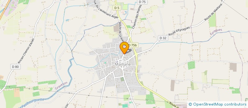 localisation de l'entreprise JBD  MAILLANE