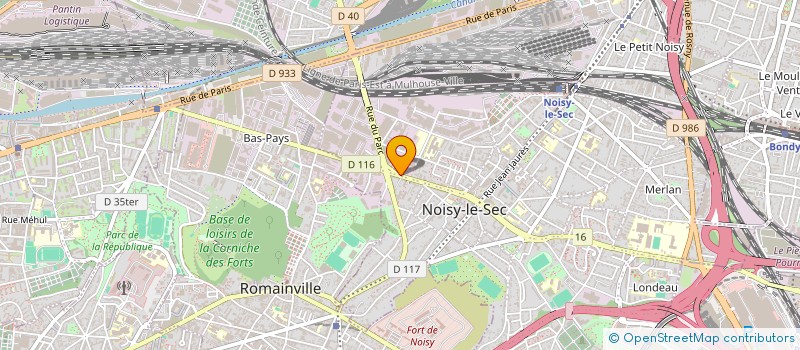 localisation de l'entreprise JBD AVENIR & SERVICES à NOISY-LE-SEC