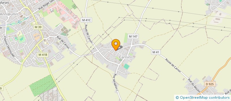 localisation de l'entreprise JBD FINANCES  CARNIN