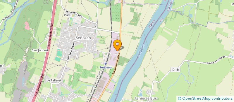 localisation de l'entreprise JBD SENOZAN  SENOZAN