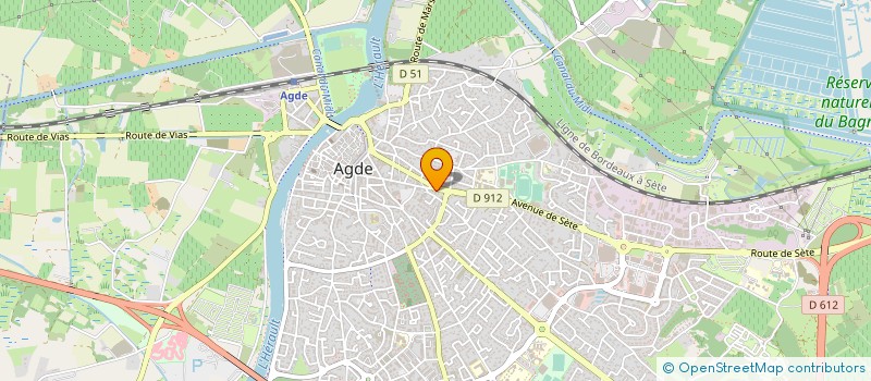 localisation de l'entreprise JBDIAG à AGDE