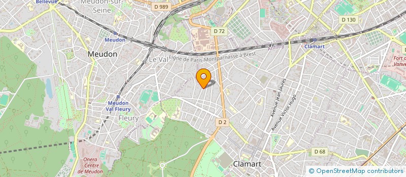 localisation de l'entreprise JBE CONSEIL à CLAMART