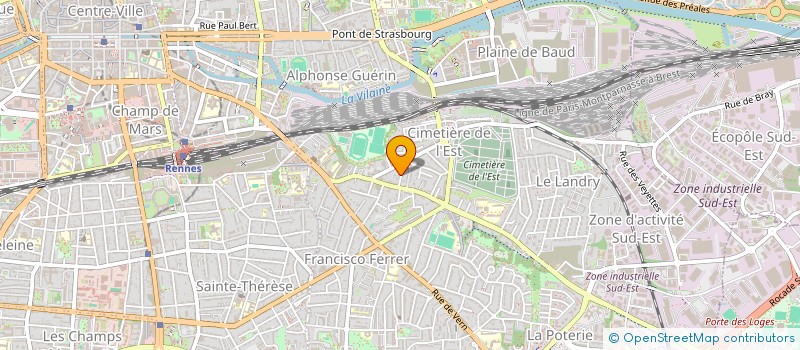 localisation de l'entreprise JBES BUTHIER  RENNES