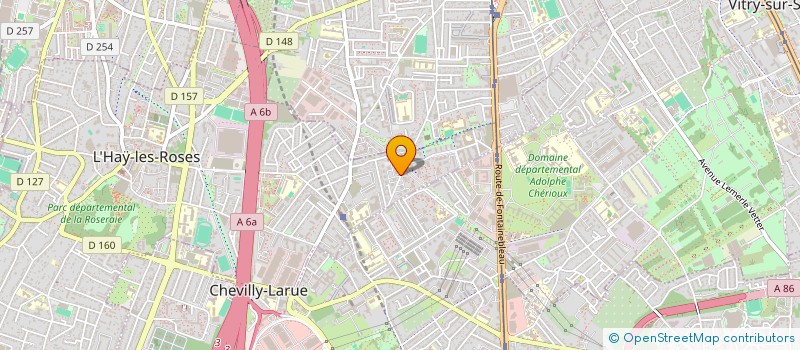 localisation de l'entreprise JBEYLI TRANSPORT  L'HAY-LES-ROSES