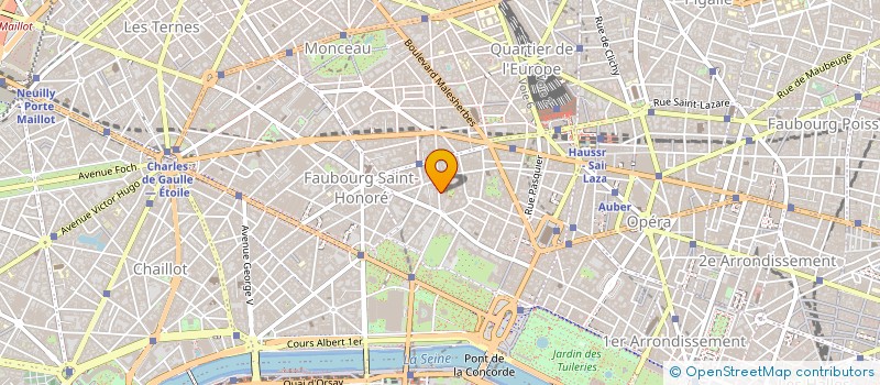 localisation de l'entreprise JBF à PARIS