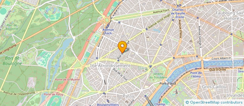 localisation de l'entreprise JBF AVOCATS  PARIS