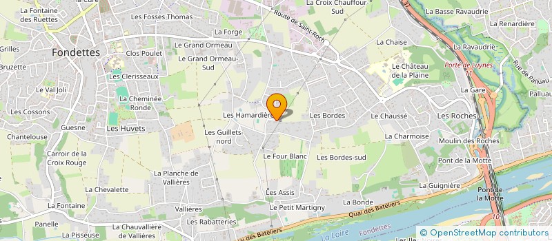 localisation de l'entreprise JBF SOLUTIONS  FONDETTES