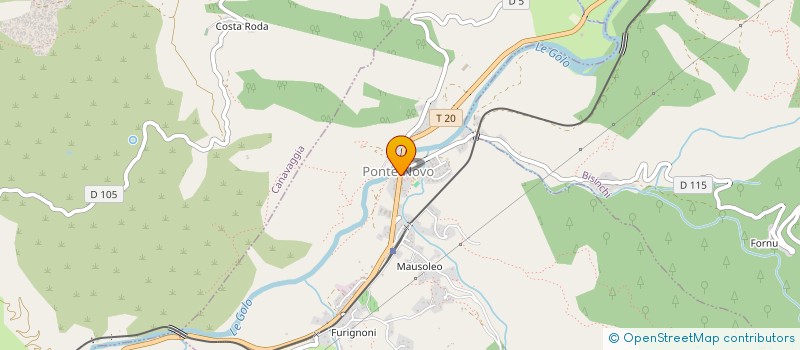 localisation de l'entreprise JBF SPORT  CASTELLO-DI-ROSTINO